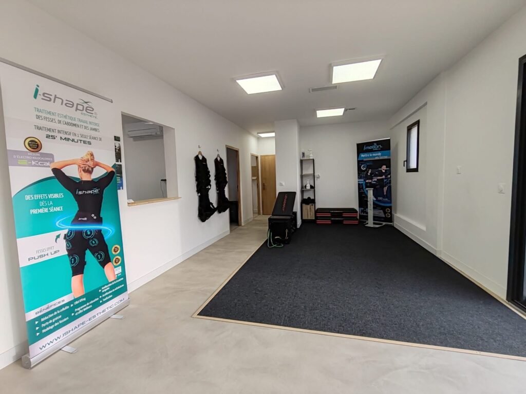 salle d'électrostimulation ems, lancon provence, motiveo forme